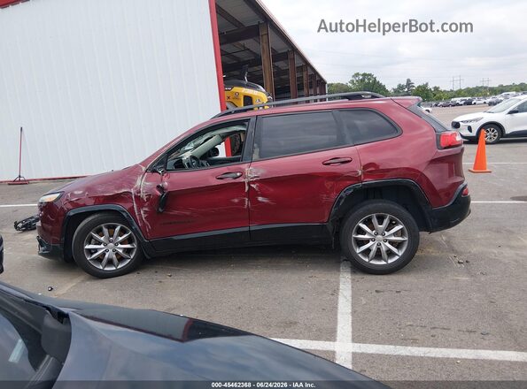 1C4PJLCB6JD612188 2018 JEEP CHEROKEE Red Vista interior trasera