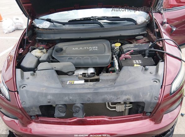 1C4PJLCB6JD612188 2018 JEEP CHEROKEE Red Vista trasera