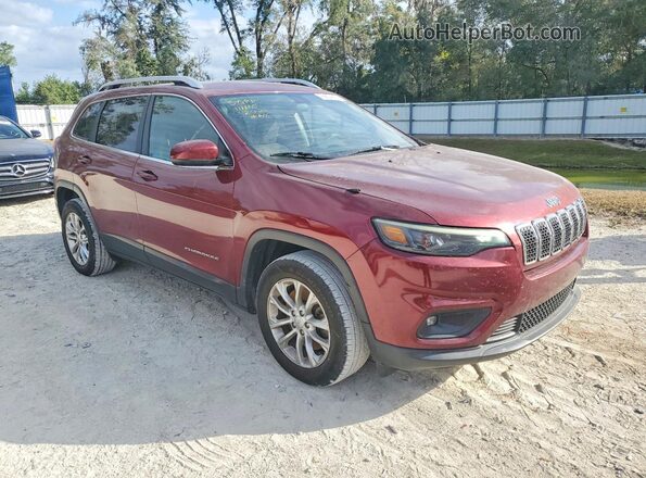 1C4PJLCB6KD286068 2019 JEEP CHEROKEE Red 