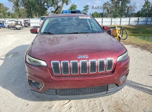 1C4PJLCB6KD286068 2019 JEEP CHEROKEE Red 