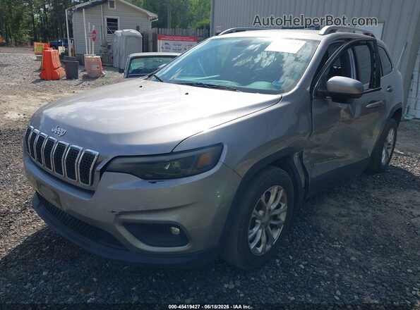 1C4PJLCB6KD344793 2019 JEEP CHEROKEE Gray წინა მარცხენა ხედი სამი მეოთხედიდან