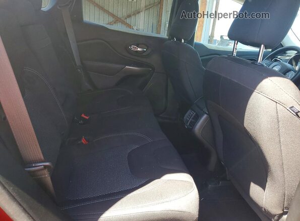 1C4PJLCB6KD348732 2019 JEEP CHEROKEE Burgundy უკანა სალონის ხედი