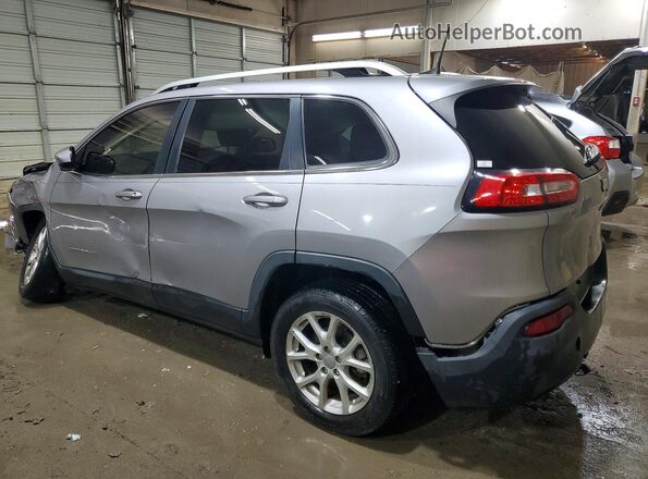 1C4PJLCB7HD232285 2017 JEEP CHEROKEE Silver Rear left