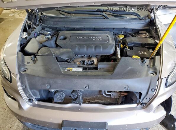 1C4PJLCB7HD232285 2017 JEEP CHEROKEE Silver Engine compartment view