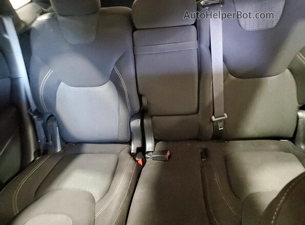 1C4PJLCB7HD232285 2017 JEEP CHEROKEE Silver Rear seats view