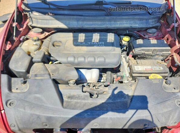 1C4PJLCB7HW523342 2017 JEEP CHEROKEE Red Вид задньої частини салону