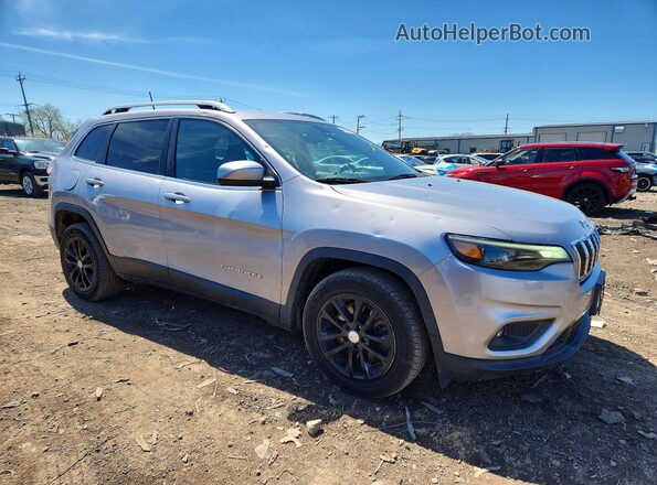 1C4PJLCB7KD128550 2019 JEEP CHEROKEE Silver წინა მარჯვენა