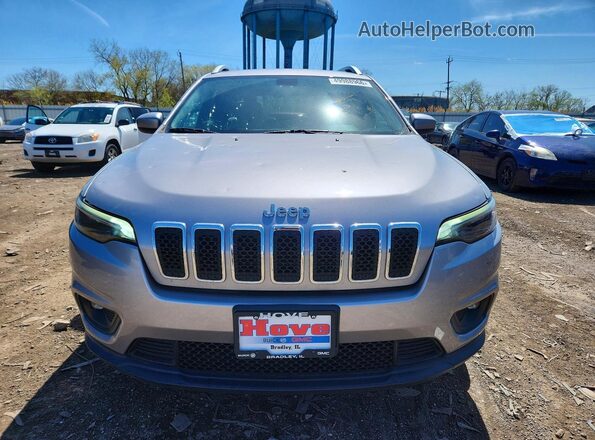 1C4PJLCB7KD128550 2019 JEEP CHEROKEE Silver წინა ხედი