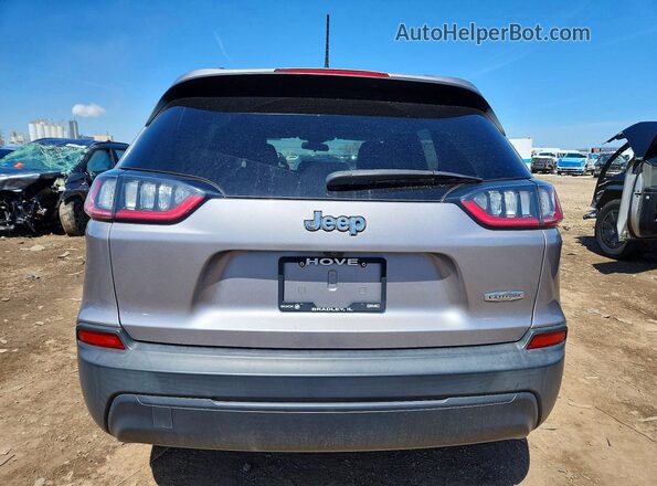 1C4PJLCB7KD128550 2019 JEEP CHEROKEE Silver უკანა ხედი