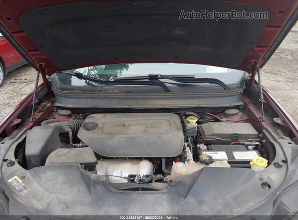 1C4PJLCB7KD486506 2019 JEEP CHEROKEE Красный Вид сзади
