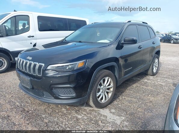 1C4PJLCB7LD645820 2020 JEEP CHEROKEE Black Vista tres cuartos delantera izquierda