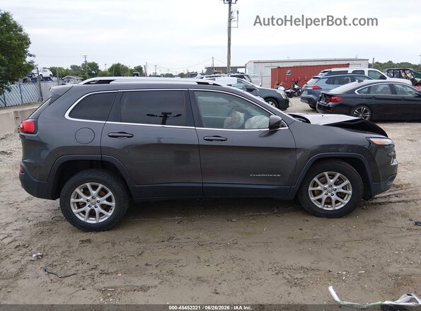 1C4PJLCB8GW172035 2016 JEEP CHEROKEE Gray Vista interior trasera