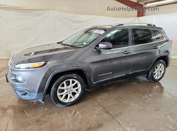 1C4PJLCB8HW592038 2017 JEEP CHEROKEE Gray 