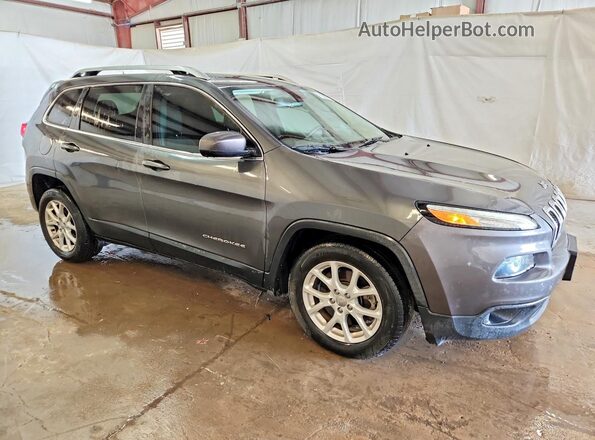 1C4PJLCB8HW592038 2017 JEEP CHEROKEE Gray 