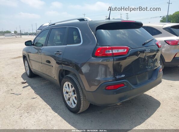 1C4PJLCB8HW640475 2017 JEEP CHEROKEE Серый Задняя левая четверть