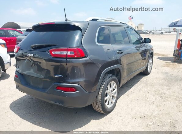 1C4PJLCB8HW640475 2017 JEEP CHEROKEE Серый Задняя правая четверть