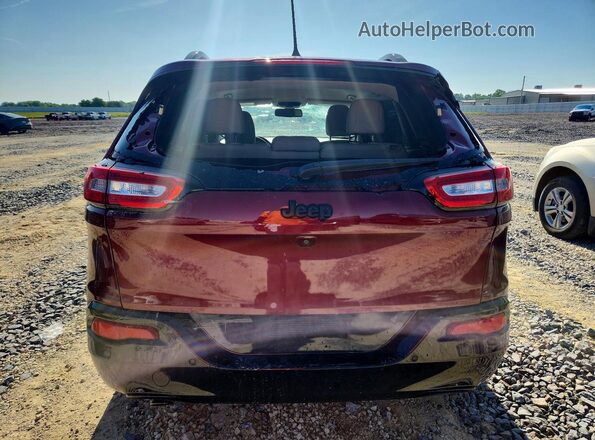 1C4PJLCB8JD612130 2018 JEEP CHEROKEE Бордовый 