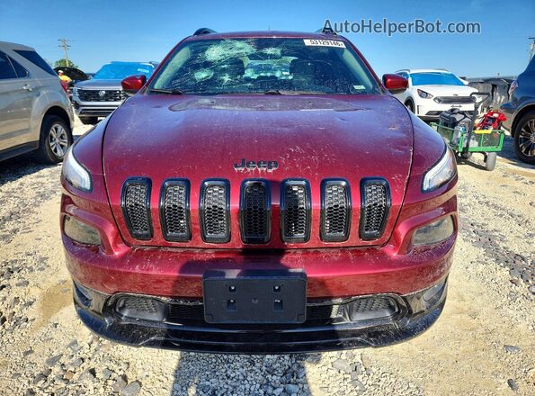 1C4PJLCB8JD612130 2018 JEEP CHEROKEE Бордовый 