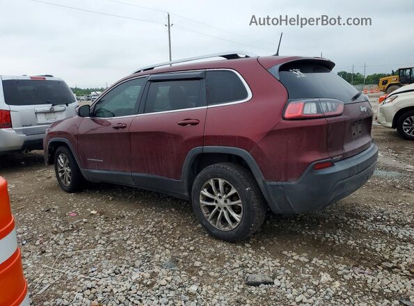 1C4PJLCB8KD296777 2019 JEEP CHEROKEE Burgundy 