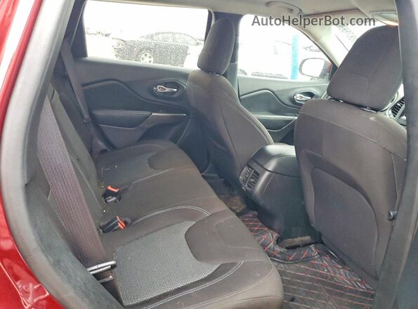 1C4PJLCB8KD296777 2019 JEEP CHEROKEE Burgundy 