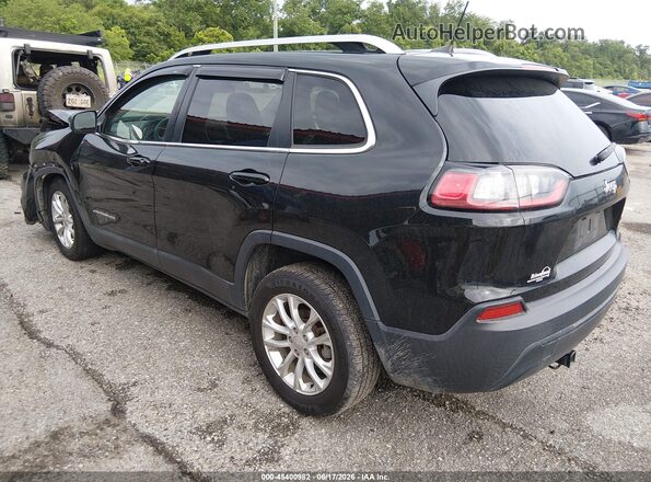 1C4PJLCB8KD450596 2019 JEEP CHEROKEE Black უკანა მარცხენა