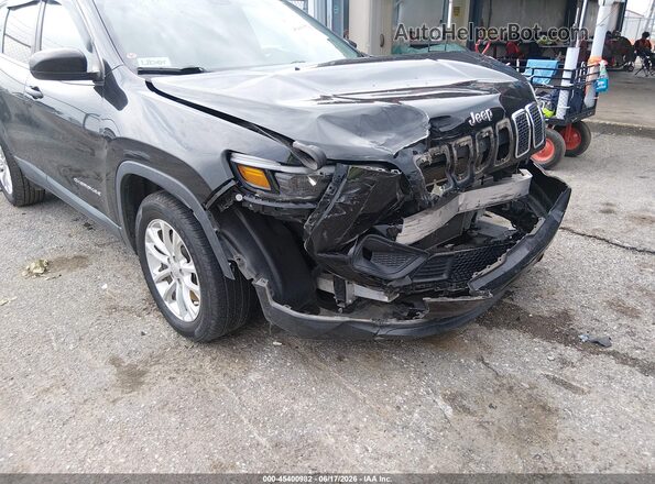 1C4PJLCB8KD450596 2019 JEEP CHEROKEE Black წინა ხედი