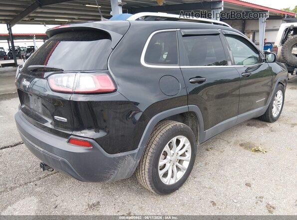 1C4PJLCB8KD450596 2019 JEEP CHEROKEE Black უკანა მარჯვენა