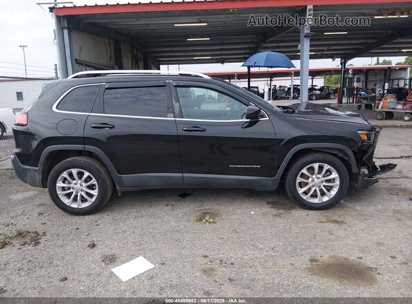 1C4PJLCB8KD450596 2019 JEEP CHEROKEE Black უკანა სალონის ხედი