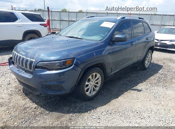 1C4PJLCB8LD556581 2020 JEEP CHEROKEE Light Blue Przód lewy