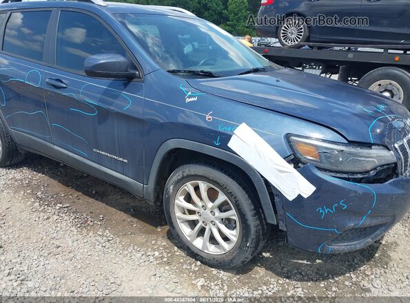 1C4PJLCB8LD556581 2020 JEEP CHEROKEE Light Blue Widok z przodu