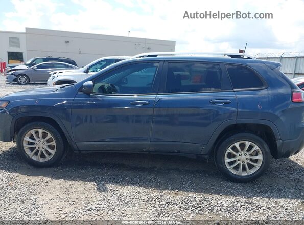 1C4PJLCB8LD556581 2020 JEEP CHEROKEE Light Blue Widok wnętrza 360 stopni