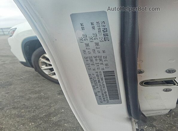 1C4PJLCB8LD561618 2020 JEEP CHEROKEE White VIN კოდის სტიკერის ხედი