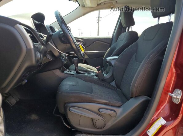 1C4PJLCB8LD586387 2020 JEEP CHEROKEE Red წინა სალონის ხედი