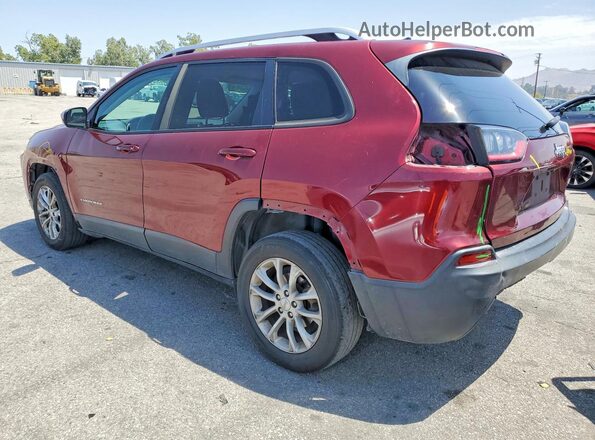 1C4PJLCB8LD586387 2020 JEEP CHEROKEE Red უკანა მარცხენა