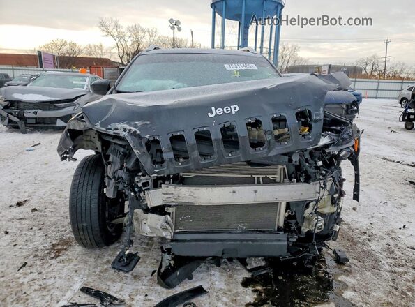 1C4PJLCB8LD619050 2020 JEEP CHEROKEE Black წინა ხედი