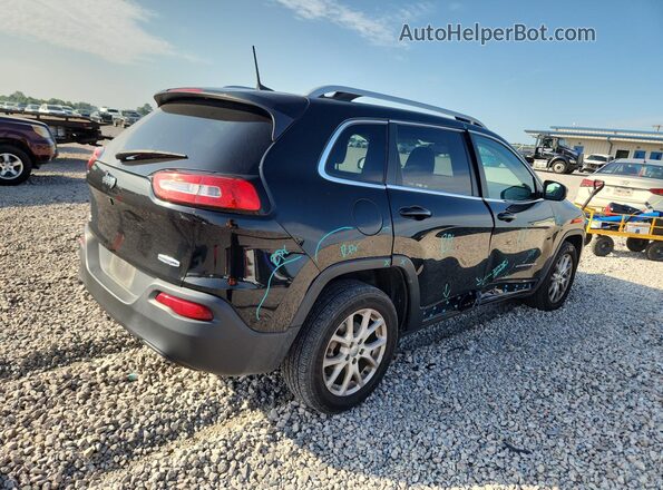 1C4PJLCB9HW660718 2017 JEEP CHEROKEE Black Հետևի աջ