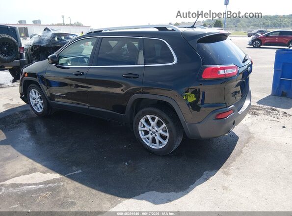 1C4PJLCB9JD615831 2018 JEEP CHEROKEE Black Հետևի ձախ