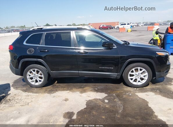 1C4PJLCB9JD615831 2018 JEEP CHEROKEE Black Սալոնի հետևի տեսք