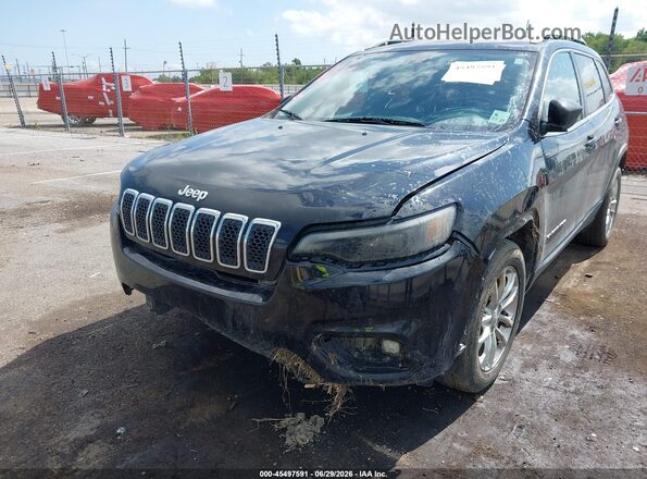 1C4PJLCB9KD203328 2019 JEEP CHEROKEE Black Front view
