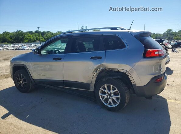 1C4PJLCBXGW208288 2016 JEEP CHEROKEE Silver Задня ліва чверть