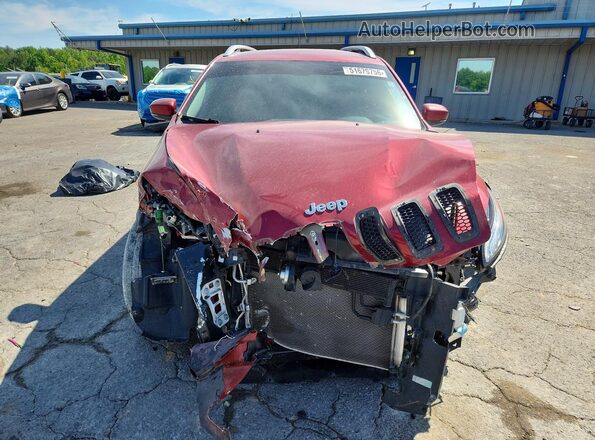1C4PJLCBXHW592090 2017 JEEP CHEROKEE Красный Вид спереди