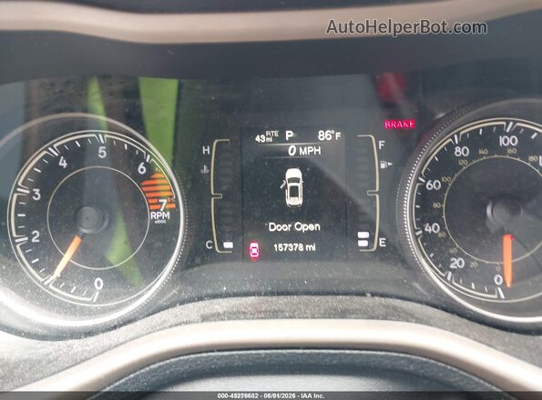 1C4PJLCBXHW640154 2017 JEEP CHEROKEE Black Widok tylnych siedzeń