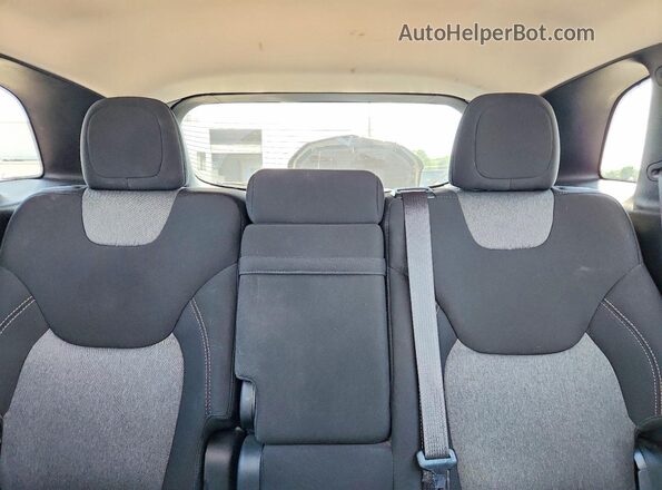 1C4PJLCBXJD557809 2018 JEEP CHEROKEE Black უკანა სავარძლების ხედი