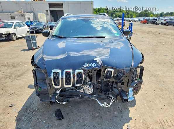 1C4PJLCBXJD557809 2018 JEEP CHEROKEE Black წინა ხედი