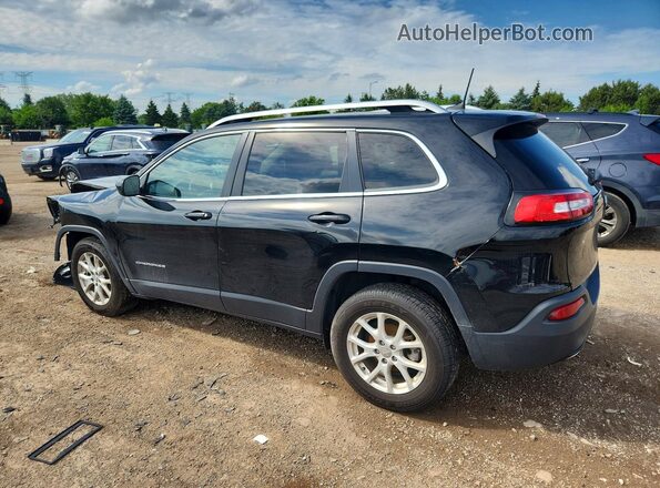 1C4PJLCBXJD605924 2018 JEEP CHEROKEE Black უკანა მარცხენა