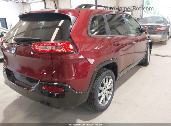 1C4PJLCBXJD612002 2018 JEEP CHEROKEE Red Задня права чверть