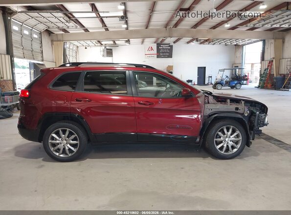 1C4PJLCBXJD612002 2018 JEEP CHEROKEE Red Панорамний вид салону 360°