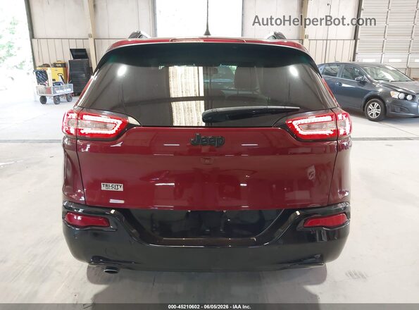 1C4PJLCBXJD612002 2018 JEEP CHEROKEE Red 