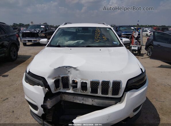 1C4PJLCBXKD263182 2019 JEEP CHEROKEE White ხელსაწყოთა პანელის ხედი