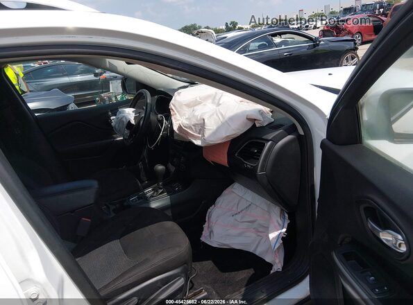 1C4PJLCBXKD263182 2019 JEEP CHEROKEE White წინა სალონის ხედი